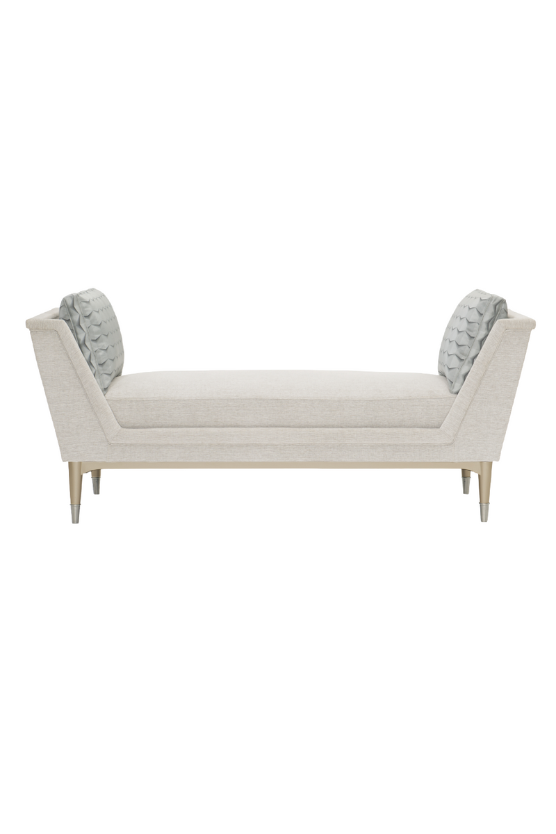 Beige Modern Chaise Longue | Caracole End To End | Oroatrade.com