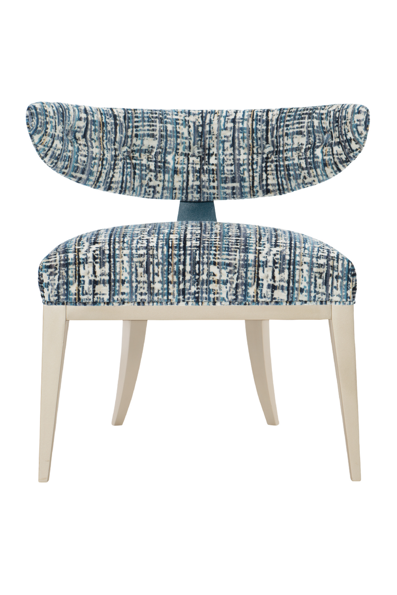 Crescent Back Accent Chair | Caracole Half Moon | Oroatrade.com