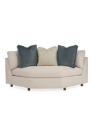 Neutral-Toned Sectional Sofa | Caracole I'm Shelf-Ish | oroatrade.com
