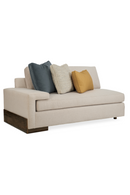 Neutral-Toned Sectional Sofa | Caracole I'm Shelf-Ish | oroatrade.com