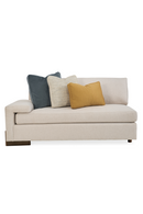 Neutral-Toned Sectional Sofa | Caracole I'm Shelf-Ish | oroatrade.com