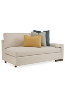 Neutral-Toned Sectional Sofa | Caracole I'm Shelf-Ish | oroatrade.com