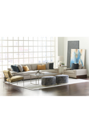 Neutral-Toned Sectional Sofa | Caracole I'm Shelf-Ish | oroatrade.com