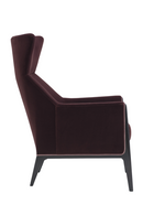 Plum Velvet Occasional Chair | Caracole Boundless | Oroatrade.com