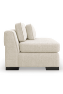 Cream Modern Armless Chair | Caracole Edge | Oroatrade.com