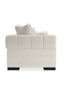 White Modern Loveseat | Caracole Edge | Oroatrade.com
