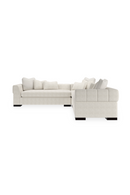 White Modern Loveseat | Caracole Edge | Oroatrade.com