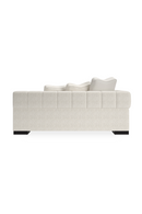 White Modern Loveseat | Caracole Edge | Oroatrade.com
