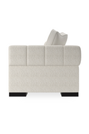 White Modern Loveseat | Caracole Edge | Oroatrade.com