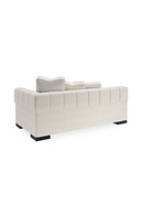 White Modern Loveseat | Caracole Edge | Oroatrade.com