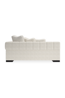 White Modern Loveseat | Caracole Edge | Oroatrade.com