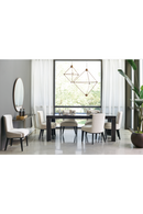 Striated Wood Extendable Dining Table | Caracole Edge | Oroatrade.com