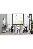 Striated Wood Extendable Dining Table | Caracole Edge | Oroatrade.com