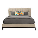 Beige Quilted Bed | Caracole Vector