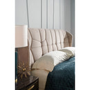 Beige Quilted Bed | Caracole Vector