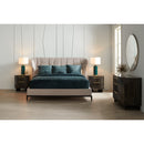 Beige Quilted Bed | Caracole Vector