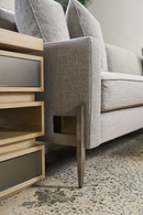 Gray Wool Blend Sofa | Caracole Remix | Oroatrade.com