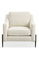 White Modern Lounge Armchair | Caracole Remix | Oroatrade.com