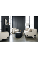 White Modern Lounge Armchair | Caracole Remix | Oroatrade.com