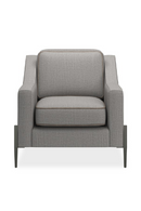 White Modern Lounge Armchair | Caracole Remix | Oroatrade.com
