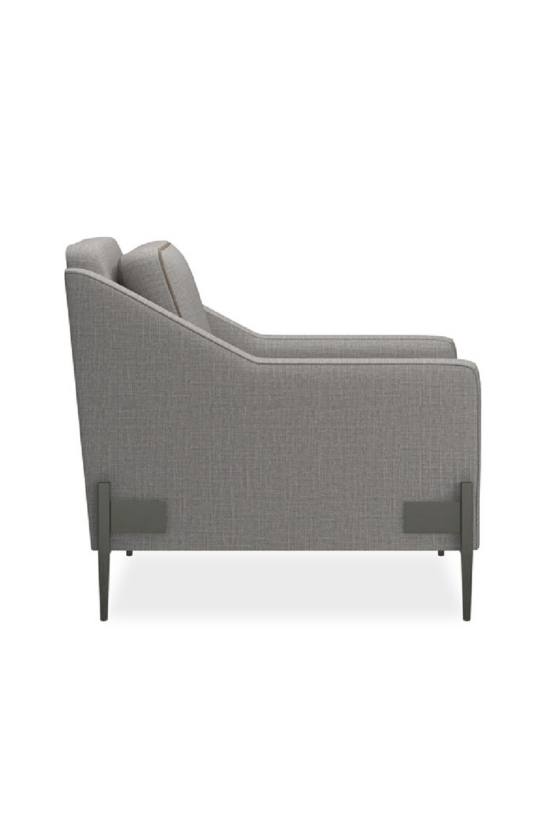 White Modern Lounge Armchair | Caracole Remix | Oroatrade.com