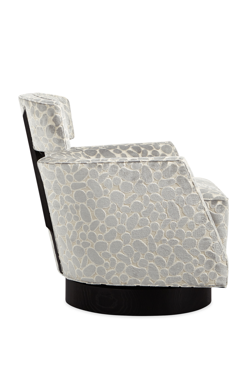 Channeled Shearling Lounge Chair | Caracole Rebar | Oroatrade.com