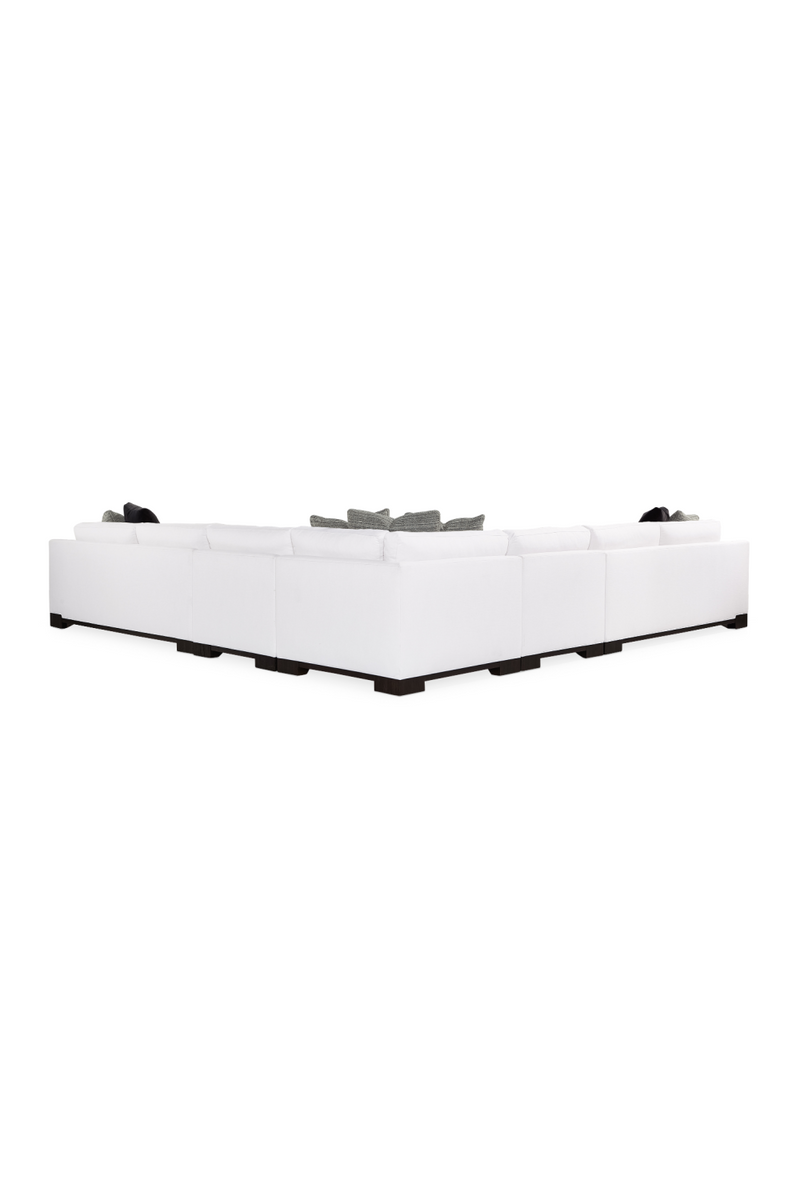 White Modern Modular Sofa | Caracole Refresh | Oroatrade.com