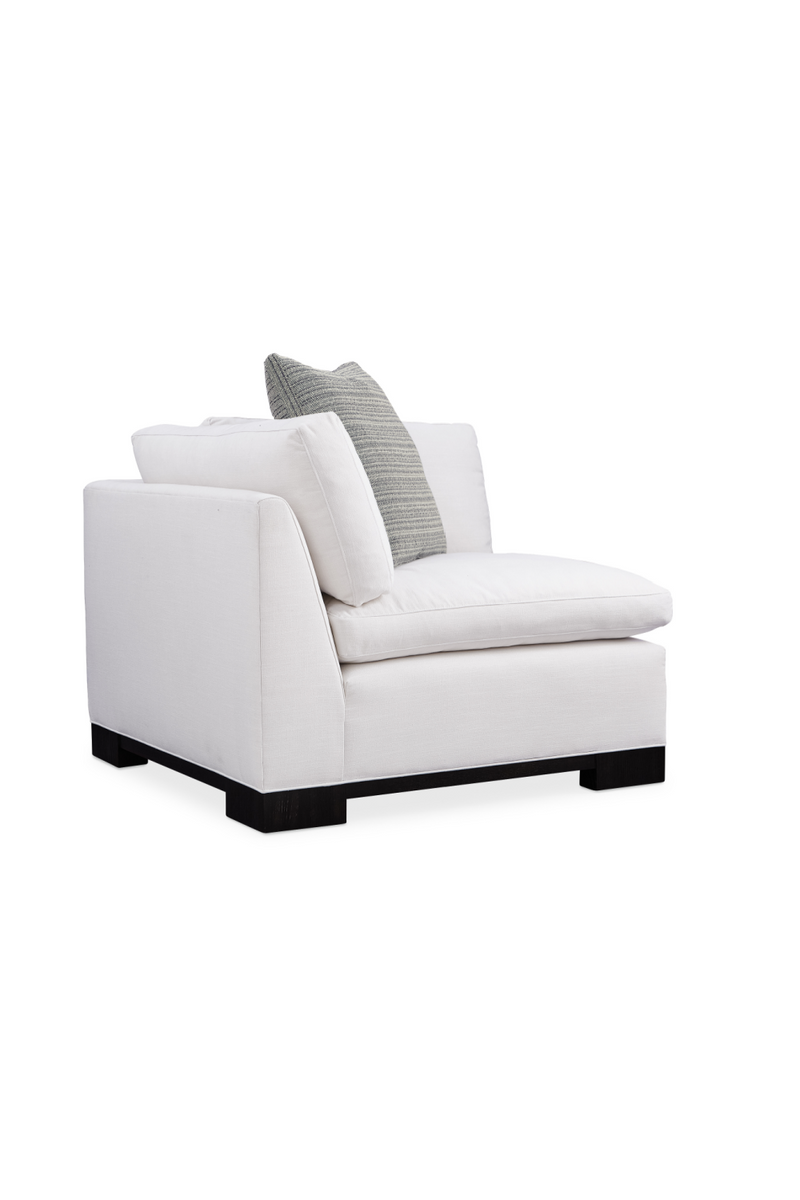 White Modern Modular Sofa | Caracole Refresh | Oroatrade.com