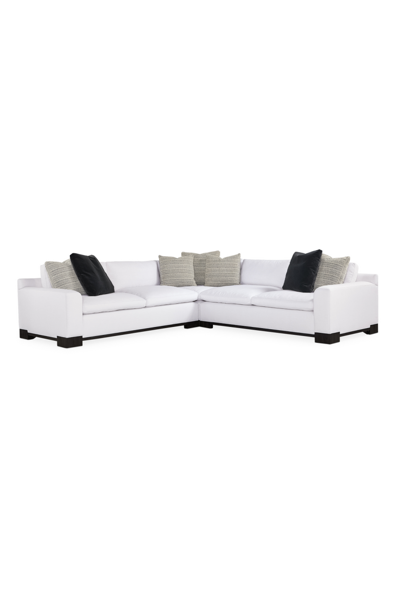 White Modern Modular Sofa | Caracole Refresh | Oroatrade.com