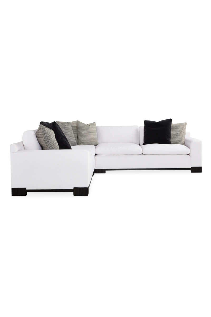 White Modern Modular Sofa | Caracole Refresh | Oroatrade.com