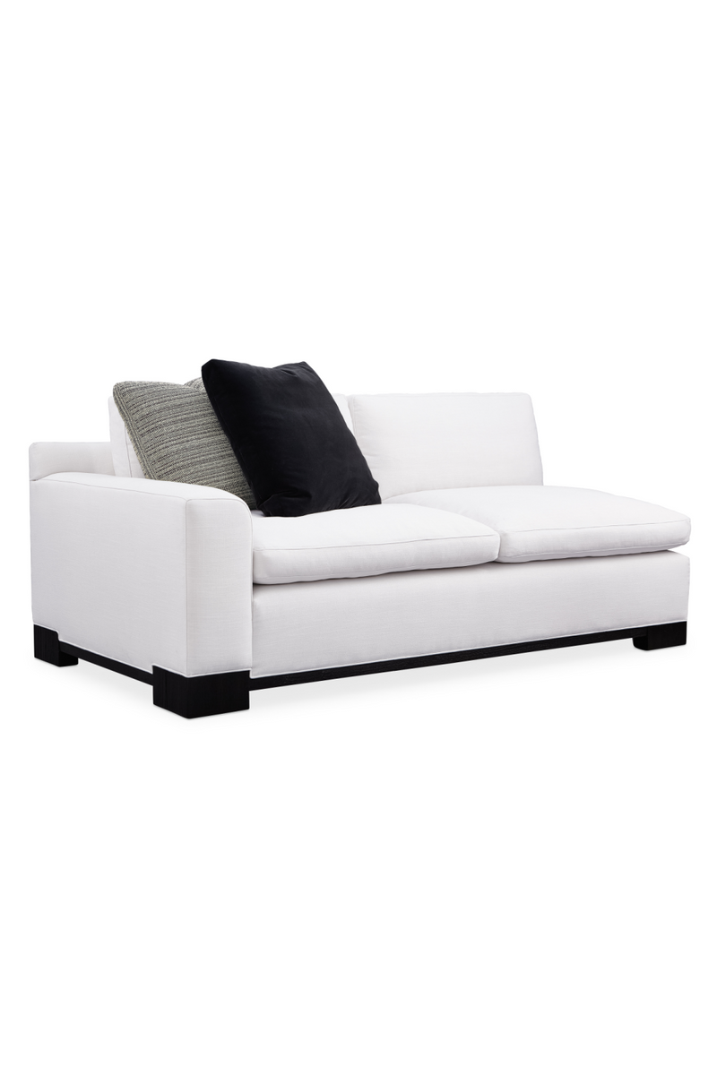 White Modern Modular Sofa | Caracole Refresh | Oroatrade.com