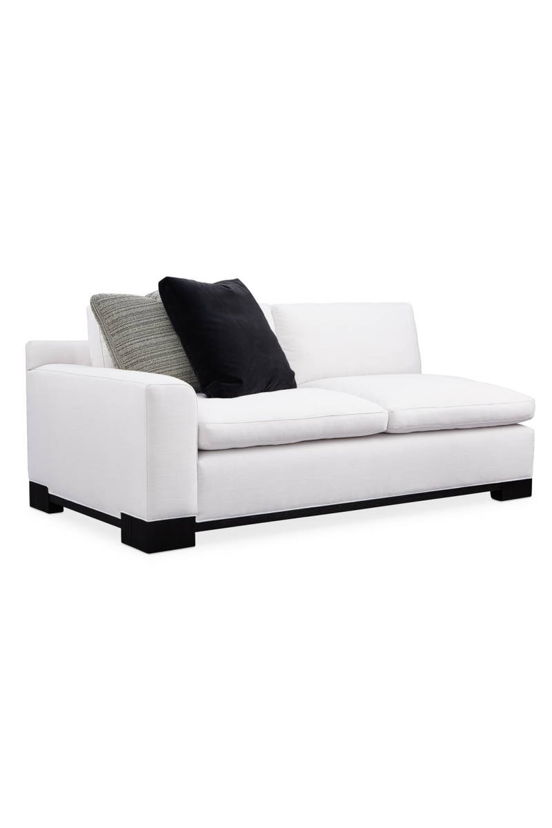 White Modern Modular Sofa | Caracole Refresh | Oroatrade.com