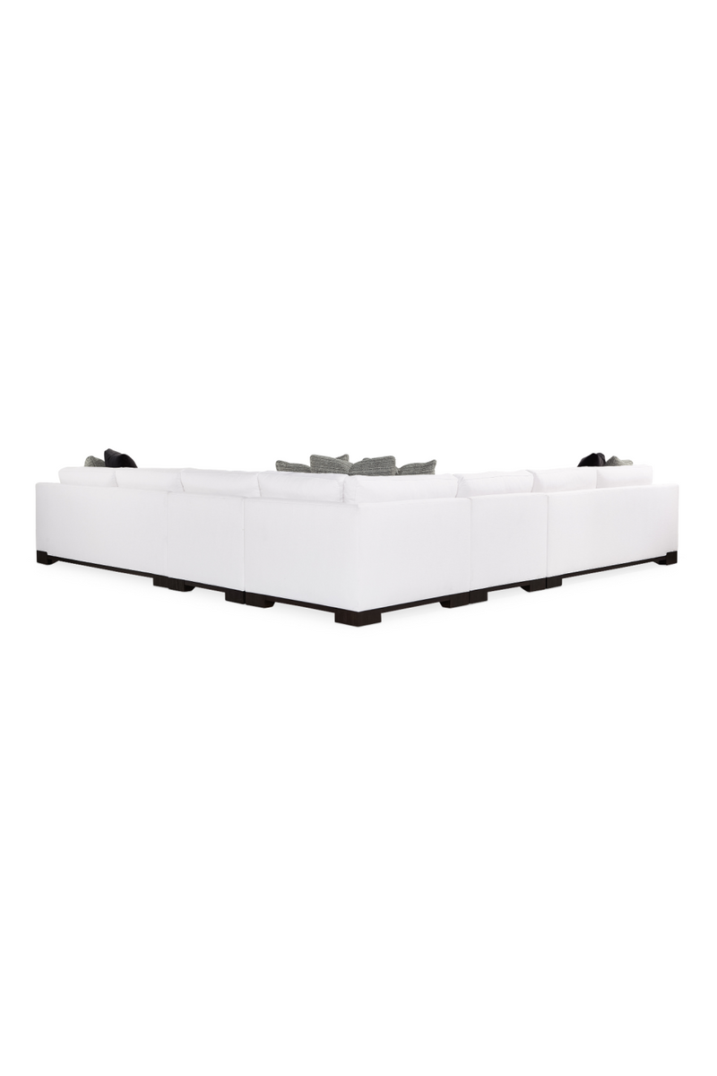 White Modern Modular Sofa | Caracole Refresh | Oroatrade.com