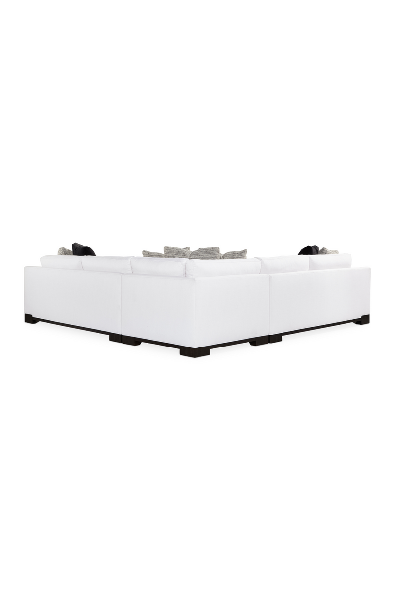 White Modern Modular Sofa | Caracole Refresh | Oroatrade.com