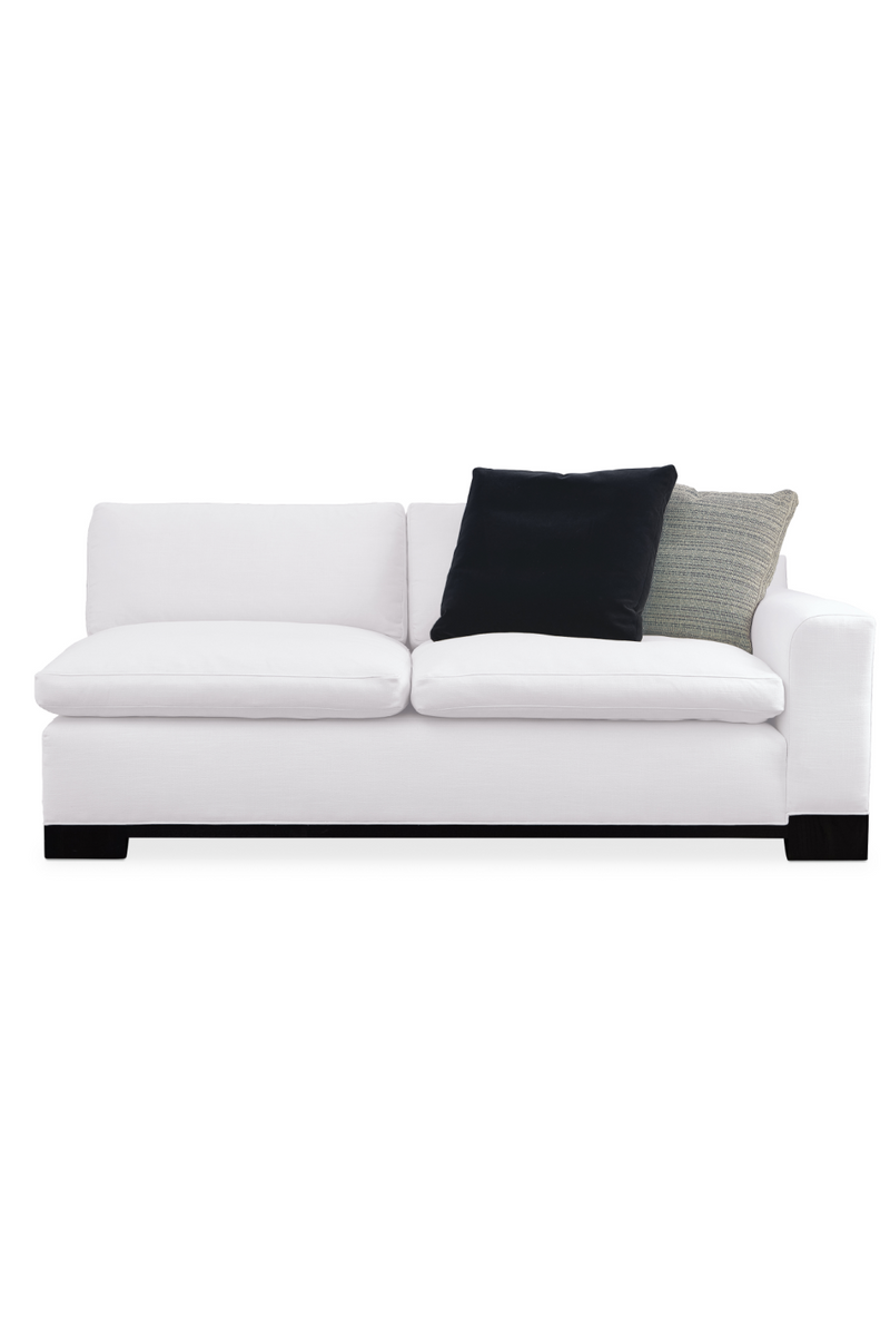 White Modern Modular Sofa | Caracole Refresh | Oroatrade.com