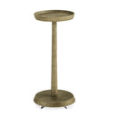 Bronze Metal End Table | Caracole Remix