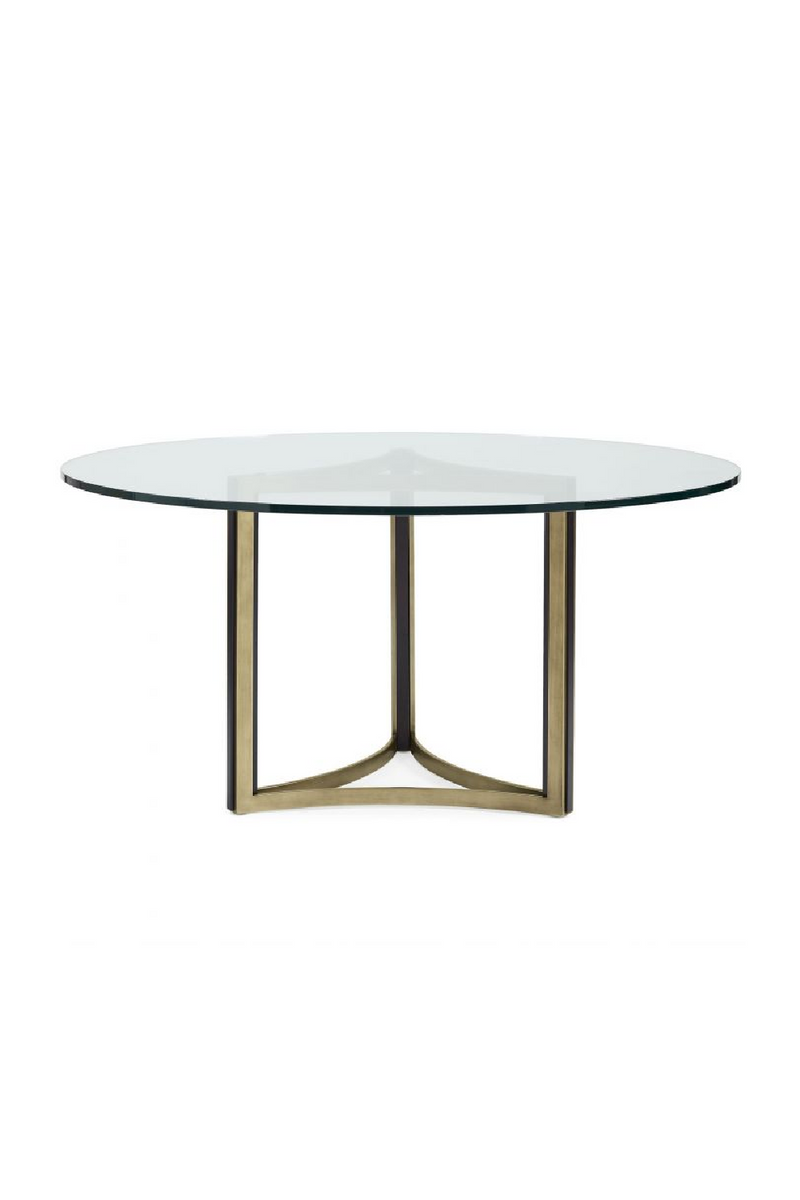 Round Glass Dining Table | Caracole Remix Remix | Oroatrade.com