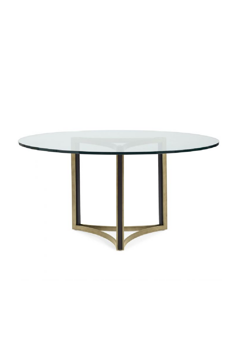 Round Glass Dining Table | Caracole Remix Remix | Oroatrade.com