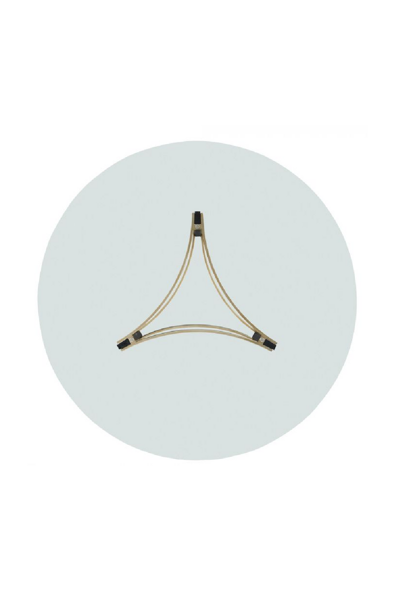 Round Glass Dining Table | Caracole Remix Remix | Oroatrade.com