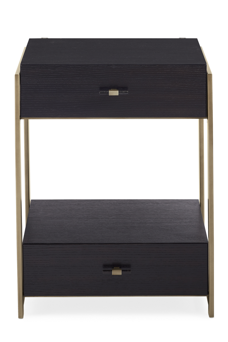 Black Ash Nightstand | Caracole Remix | Oroatrade.com