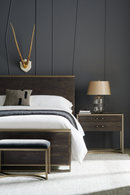 Black Upholstered Bed Bench | Caracole Remix | Oroatrade.com