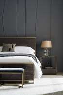 Cerused Oak Bed | Caracole Remix Wood | OROATRADE.COM