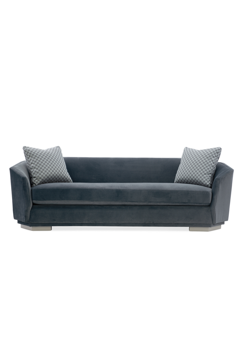Dark Blue Modern Sofa | Caracole Expressions | Oroatrade.com