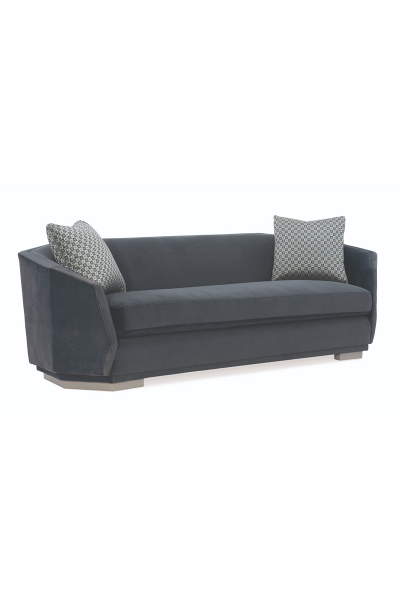 Dark Blue Modern Sofa | Caracole Expressions | Oroatrade.com