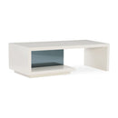 Gray Open-Storage Coffee Table | Caracole Expressions