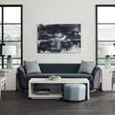 Gray Open-Storage Coffee Table | Caracole Expressions