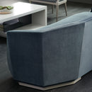 Gray Open-Storage Coffee Table | Caracole Expressions