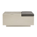 Taupe Lift-Top Coffee Table | Caracole Repetition