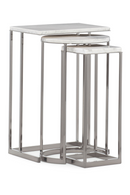 Plated Nickel Nesting End Table (3) | Caracole Exposition |  Oroatrade.com