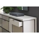 Checkerboard Glass 8-Drawer Sideboard | Caracole Repetition